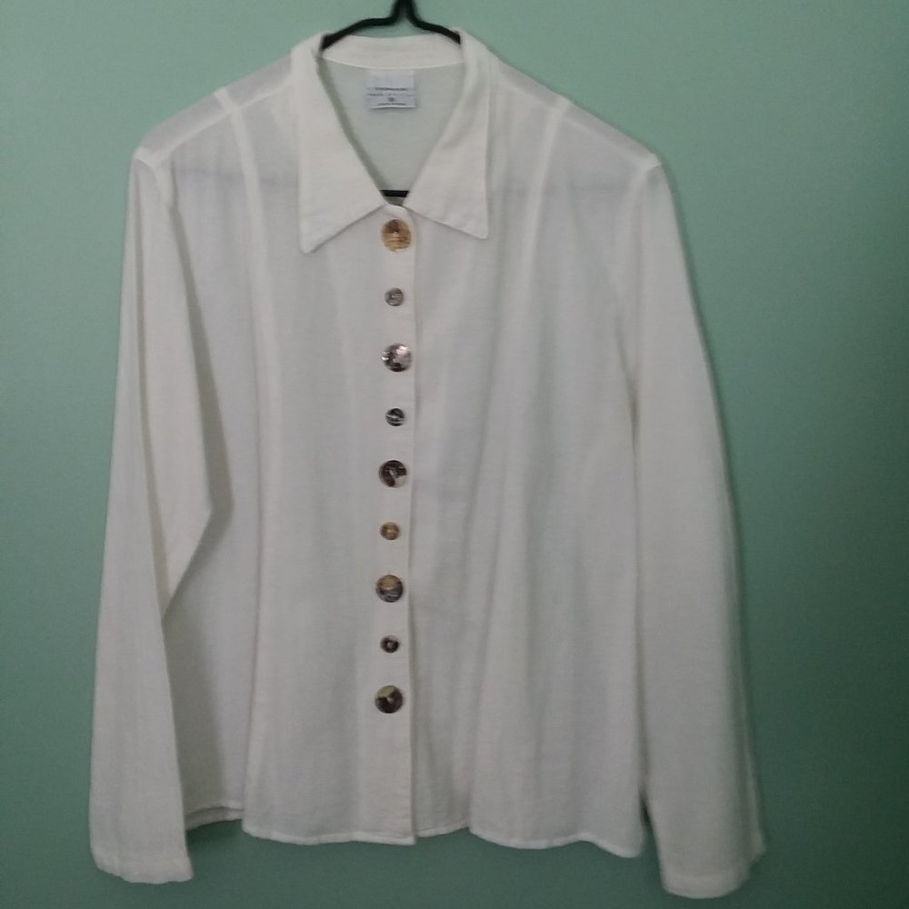 Shirt, Long-Sleeved Button-Down